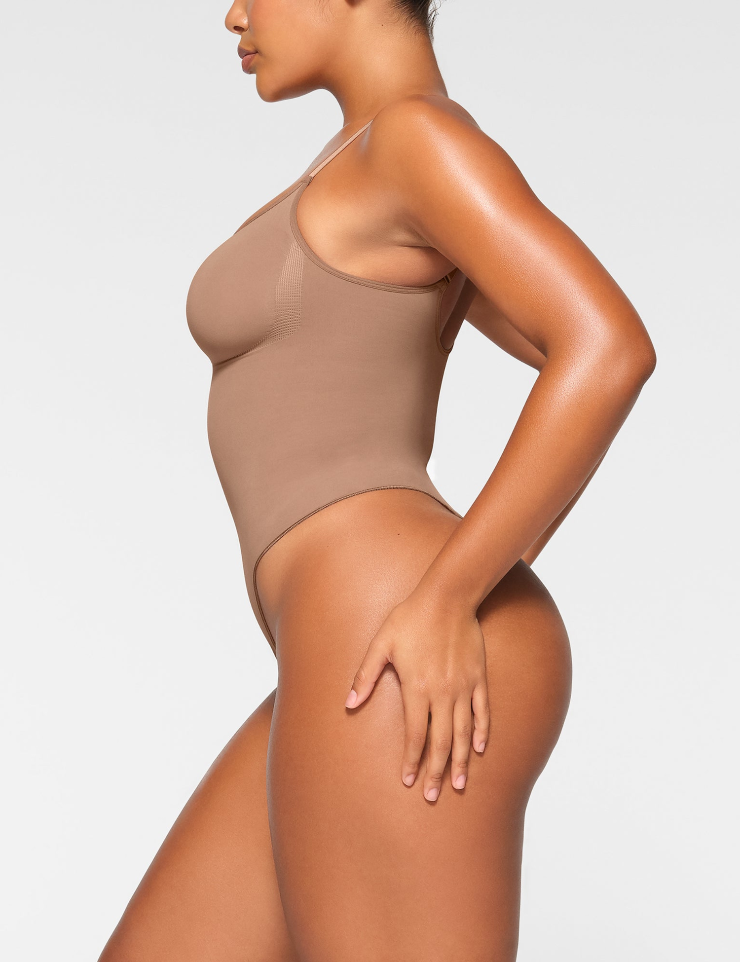 Body Modelador Tanga - Preto