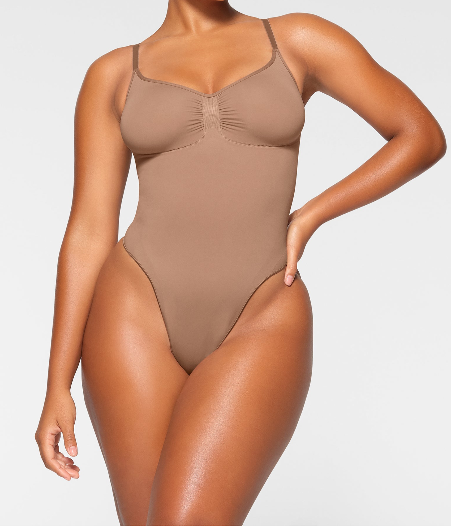 Body Modelador Tanga - Preto