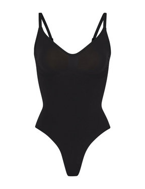 Body Modelador Tanga - Preto