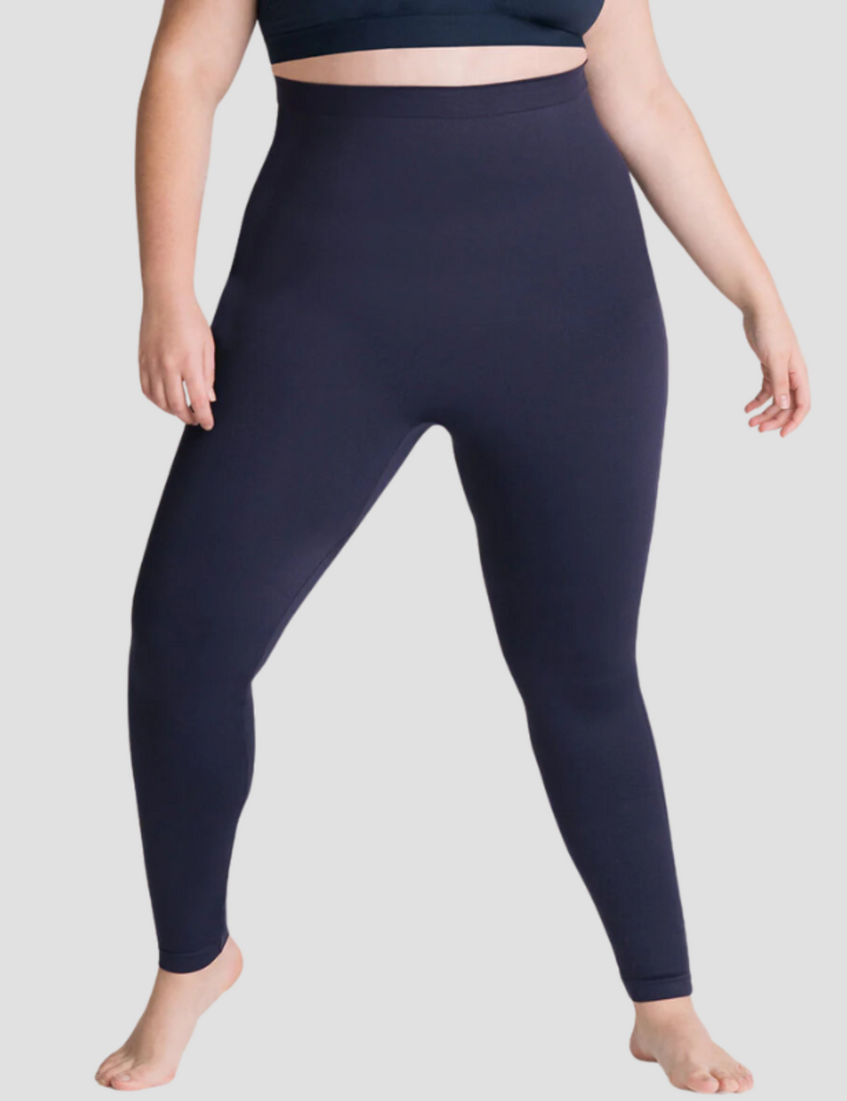 Calça Modeladora Plus Size - Azul Marinho