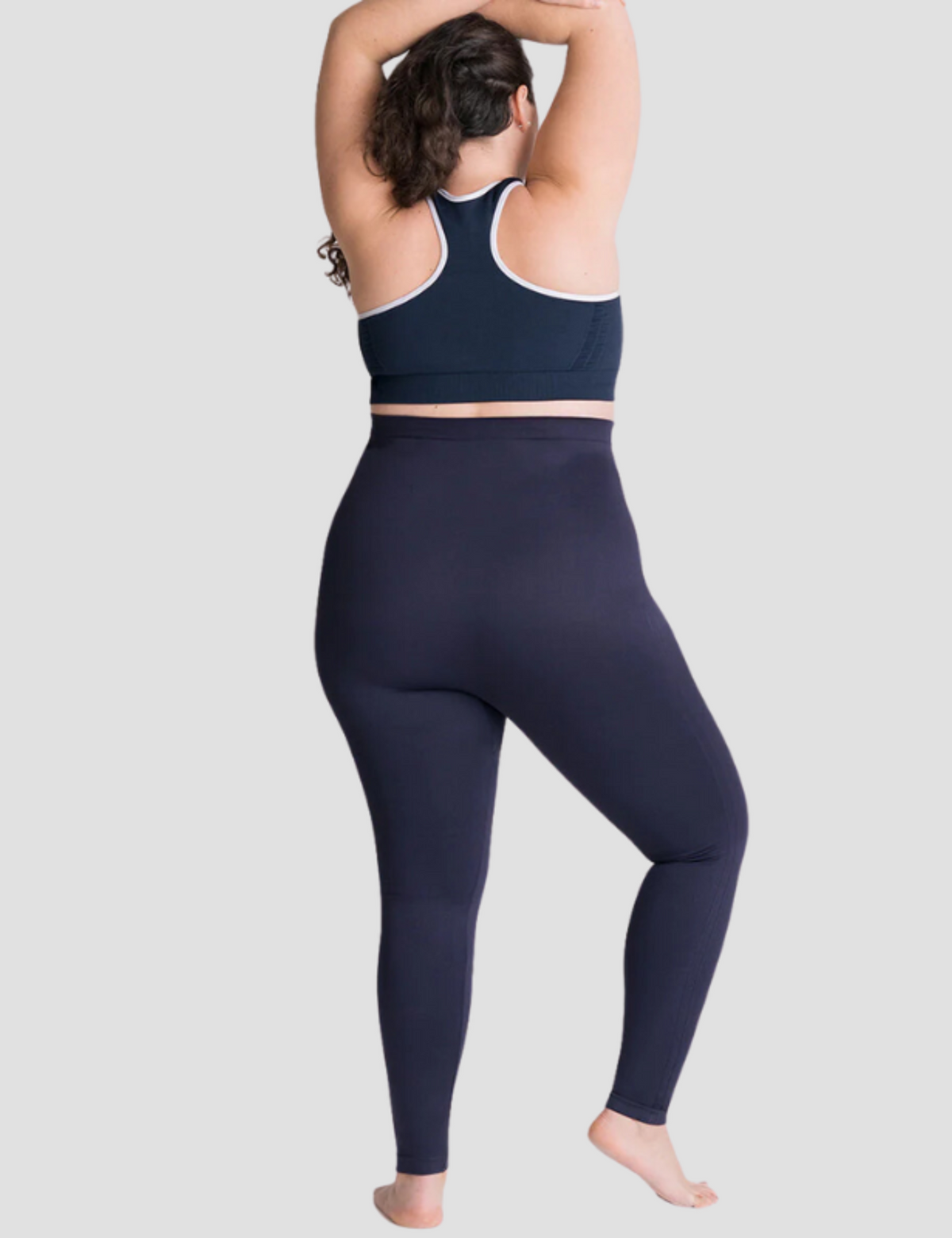 Calça Modeladora Plus Size - Azul Marinho
